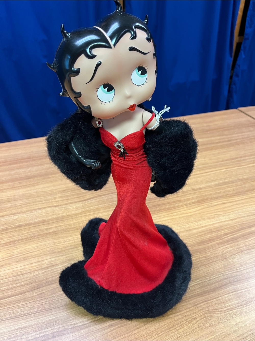 Betty Boop “Scarlet Splendor” With Stand